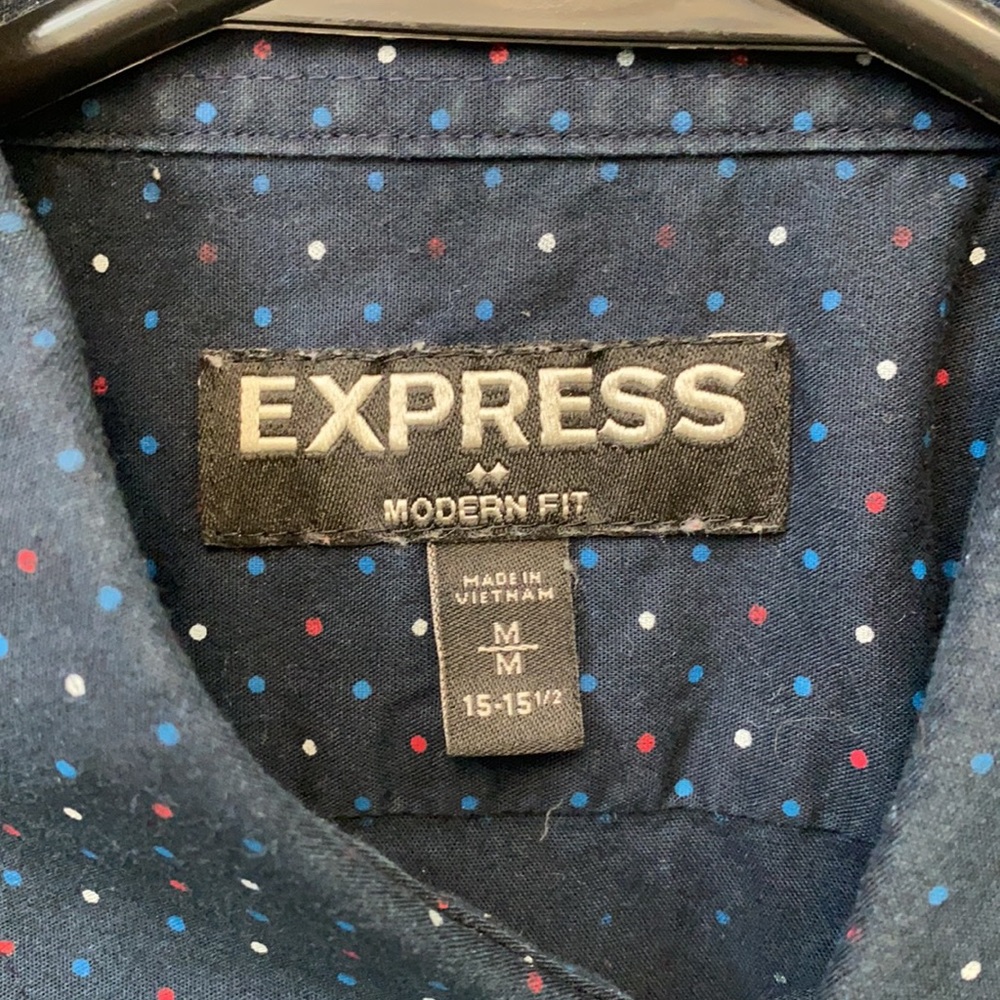 Express Men’s button down - Picture 2 of 4
